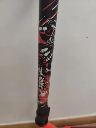 Patinete rojo 2 ruedas Decathlon