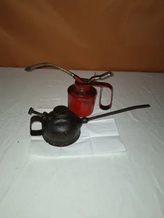 Lote 2 aceiteras antiguas