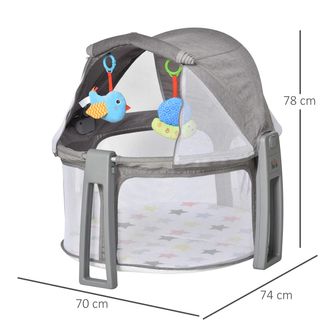 Cuna de Viaje Plegable Homcom