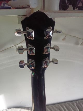 Guitarra Ibanez Electroacústica Negra