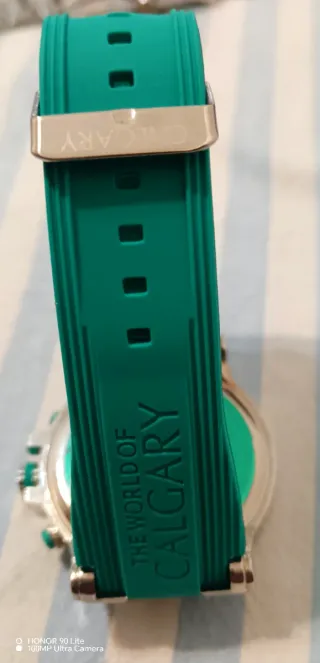 Orologio Calgary Sport Verde acqua