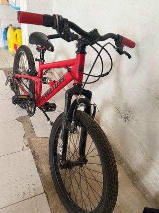Bicicleta Montaña 20'' doble suspension