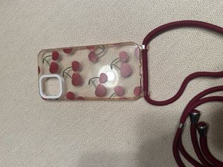 Cover iPhone 12/12 pro con laccetto
