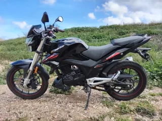 Moto Macbor Stormer 125 Negra