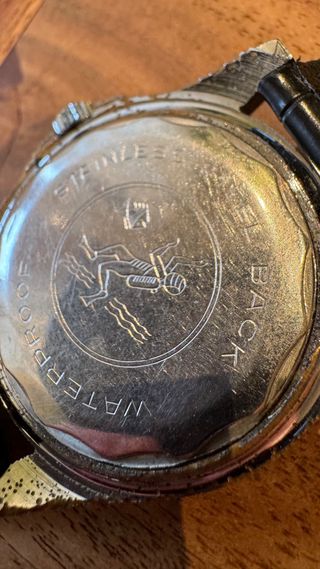 Reloj Vintage World Time Cuerda