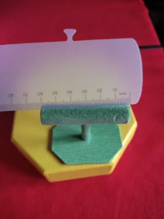 Espositore gioielli verde