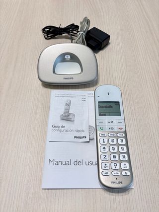 2 Teléfonos Inalámbricos Philips y Sagemcom