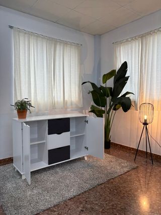 OFERTA!!! Aparador moderno blanco y negro