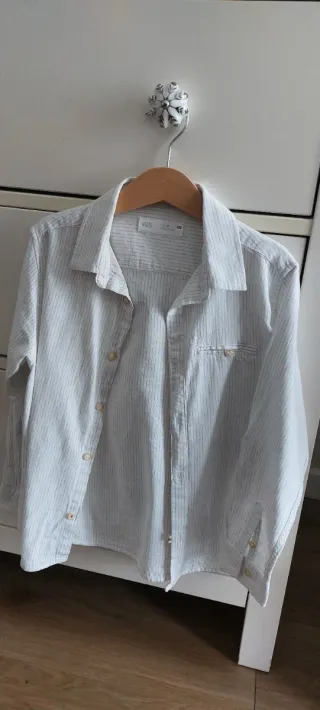 Lote 6 Camisas Niño Zara Talla 8 (128cm)