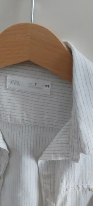 Lote 6 Camisas Niño Zara Talla 8 (128cm)