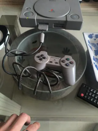 PlayStation 1 Sony grigio
