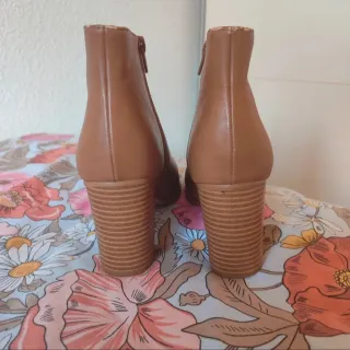 Botines camel Lefties para reparar (38)