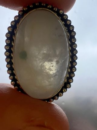 Anello Argento Pietra della Luna