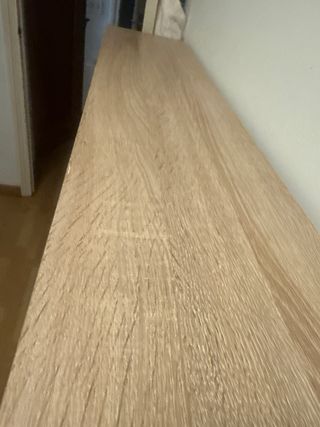 Zapatero de madera y plástico