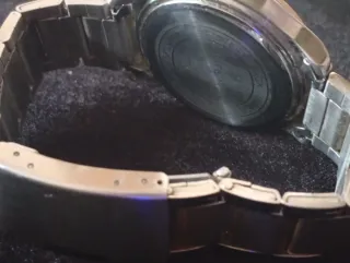 Reloj ARESSO Bicolor Día y Fecha Elegante