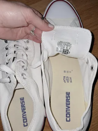 Converse Blancas Talla 43