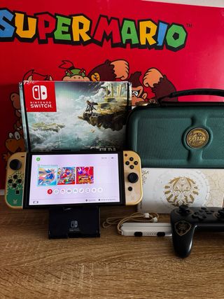 Pack Nintendo Switch OLED Zelda Tears of Kingdom