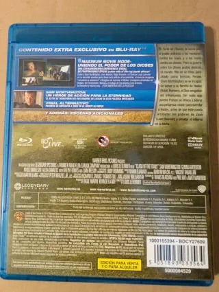 Furia de Titanes Blu-ray