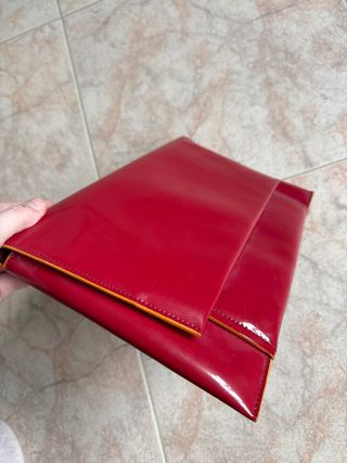 Bolso de mano Bimba y Lola rojo