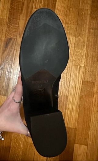 Stivali Status scamosciati neri donna