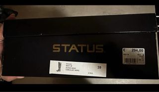 Stivali Status scamosciati neri donna