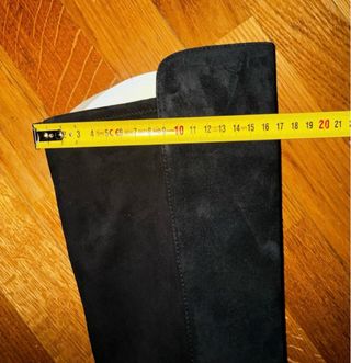 Stivali Status scamosciati neri donna