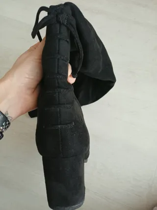 Botas mosqueteras negras