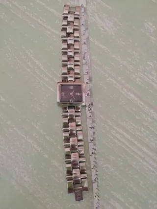 Reloj Vitorio y Luccino Mujer Negro/Plata