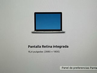 MacBook Pro 15 pulgadas 2015