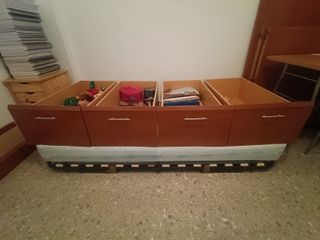 Cama nido con cajones