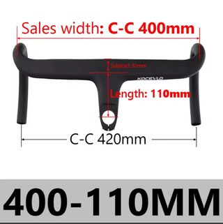 Manillar carbono integrado carretera