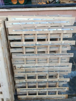 Vallas de madera para jardín