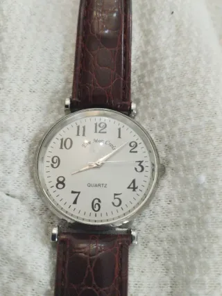 Reloj Timex Marrón y Plateado
