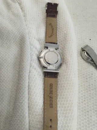 Reloj Timex Marrón y Plateado