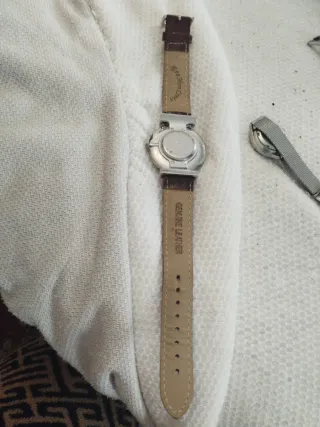 Reloj Timex Marrón y Plateado