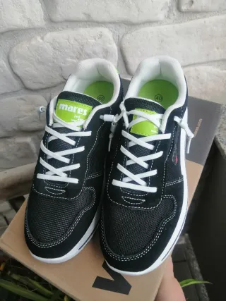 Scarpe uomo Mares nere e verdi