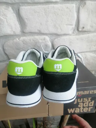 Scarpe uomo Mares nere e verdi