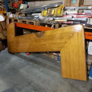 Barra de bar de madera