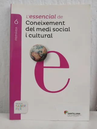 Llibret Ciències y 4 L'essencial medi, català,...