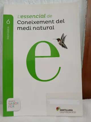 Llibret Ciències y 4 L'essencial medi, català,...