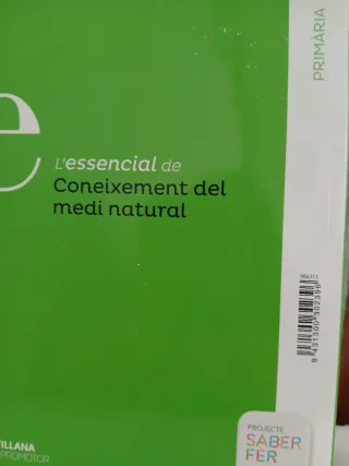 Llibret Ciències y 4 L'essencial medi, català,...