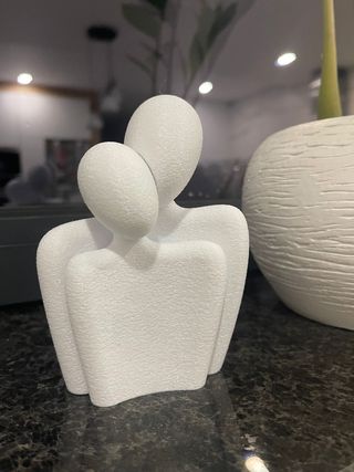 Estátua de Abraço Amor 3D