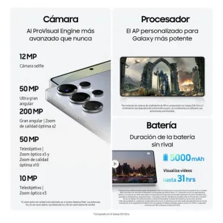 SAMSUNG Galaxy S25 Ultra 256GB Titanio Negro