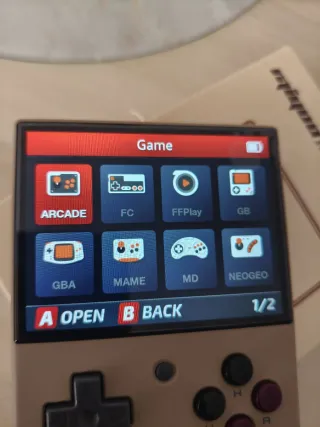 Consola Miyoo Mini Marrón/Gris