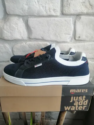 Scarpe Mares uomo blu e bianche
