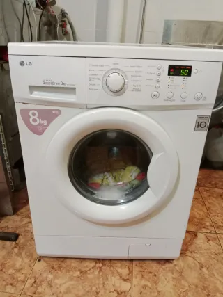 Lavadora LG Direct Drive 8kgtlf 669393544