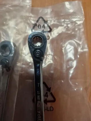 3 Llaves Carraca 7mm Wurth
