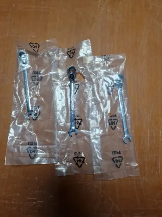 3 Llaves Carraca 7mm Wurth
