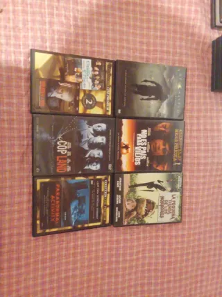 Lote 6 Películas DVD: Cop Land, Paranormal Activit