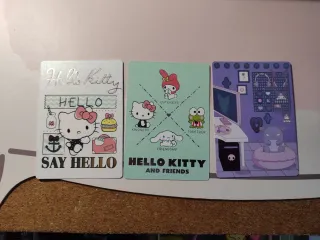 Hello Kitty y Amigos Tarjetas Coleccionables